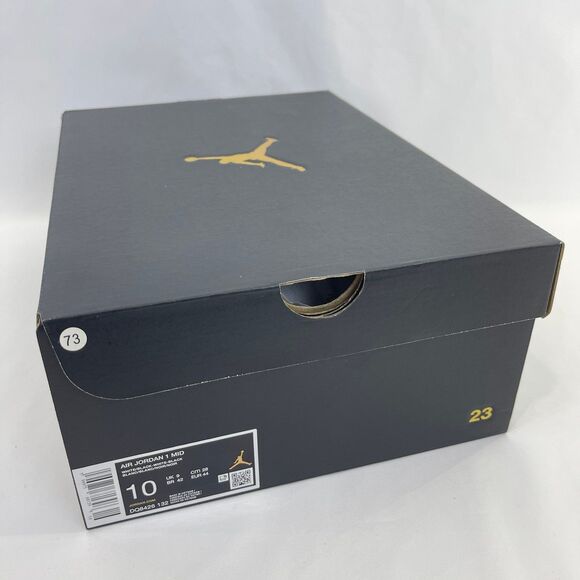 Air Jordan 1 Mid | Men\'s 10 | White-Black main image 8